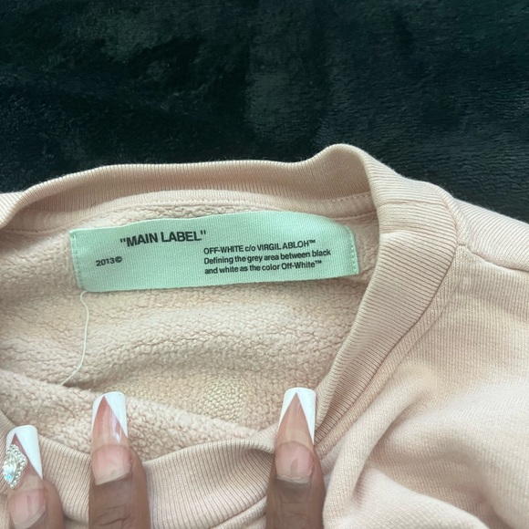 MEN’S AUTHENTIC KITH AND OFF WHITE CALLAB SWEATER - Picture 8 of 10